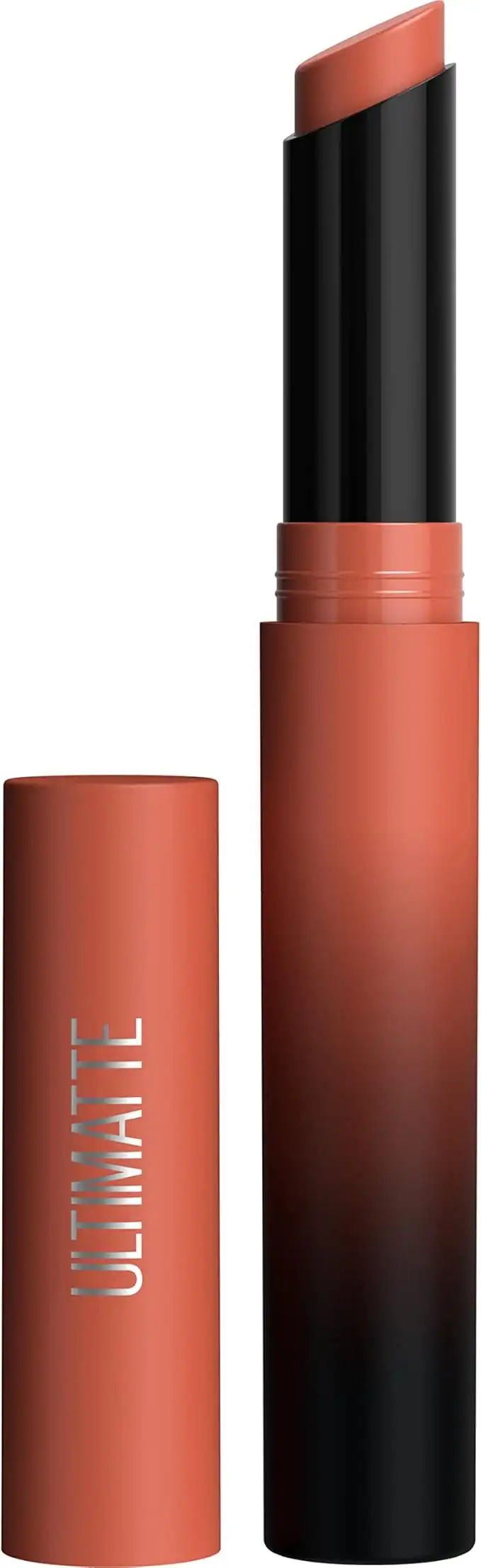 Maybelline New York Color Sensational Ultimatte Matte Lipstick, Non-Drying, Intense Color Pigment, More Honey, Dirty Peach, 0.06 oz