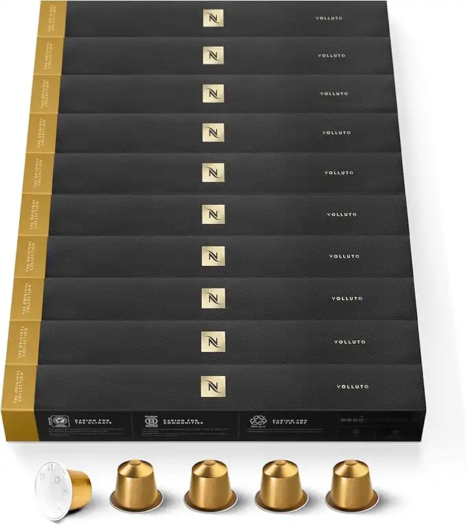Nespresso Volutto Original Line Capsules Pack of 10 (100 Capsules)
