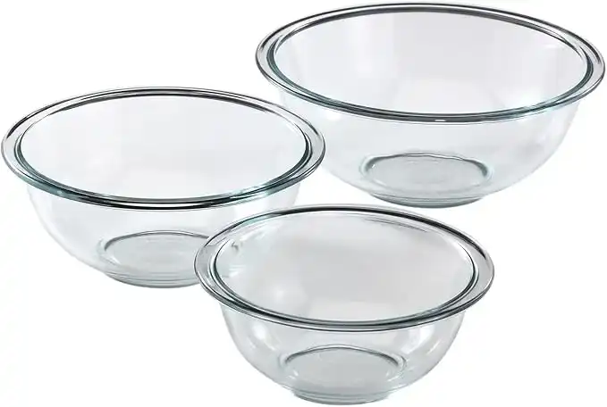 Pyrex Smart Essentials Glass Mixing Bowl Sets 3-Piece 1118441
