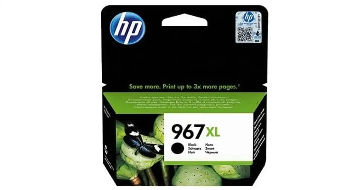 HP 967XL 3JA31AE High Yield Original Ink Cartridge Black