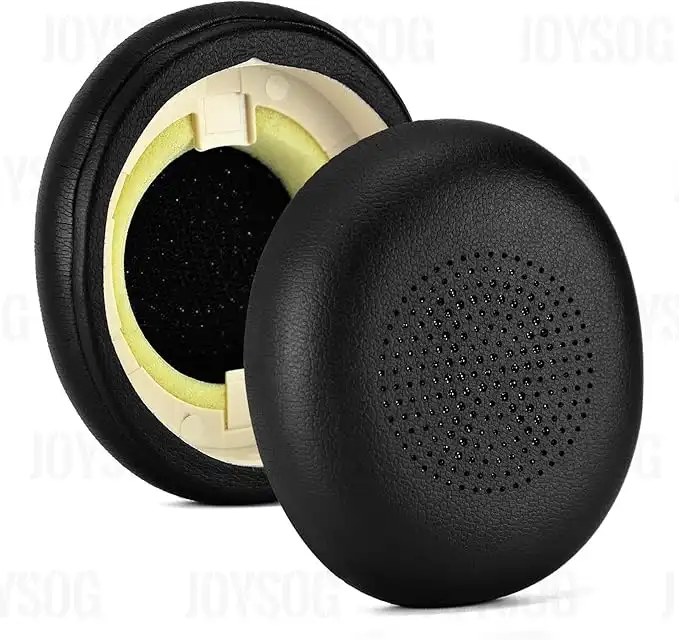 Elite 45h Evolve2 65 Earpads, Replacement Ear Pads Ear Cushions Foam Covers for Jabra Evolve 2 65 MS/UC Elite 45h Headphone (Black)