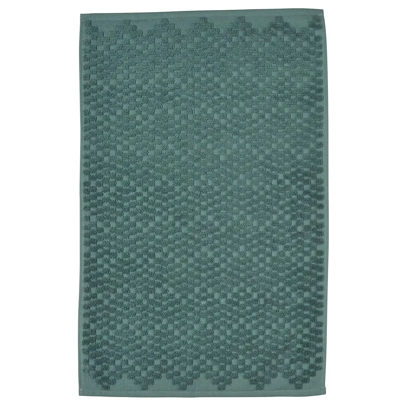 FJÄLLKATTFOT Bath mat - turquoise 50x80 cm