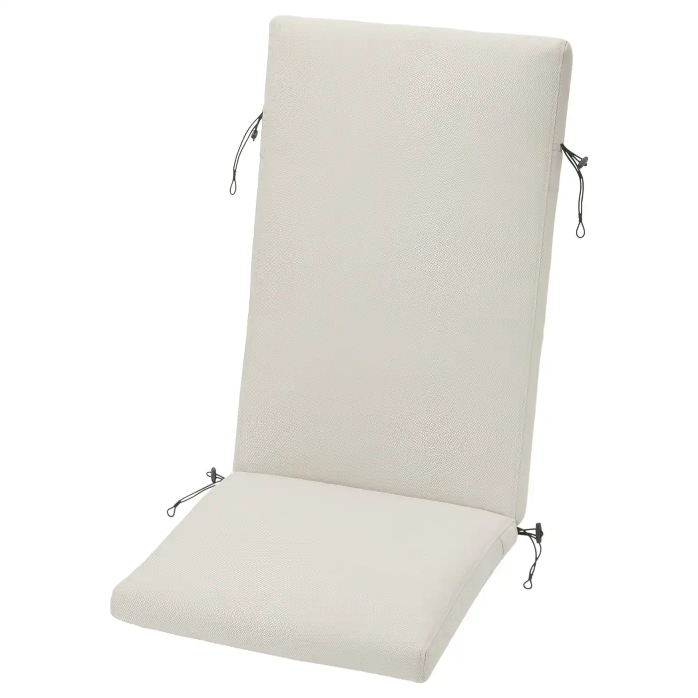 FRÖSÖN/DUVHOLMEN Seat/back cushion, outdoor - beige 116x45 cm