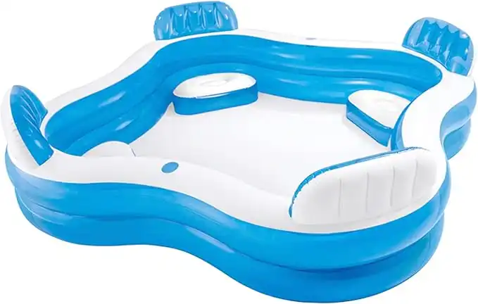 Intex Swim Center Family Lounge Pool, 56475, Multicolor, 56475Np/Ep, Swimming Pool