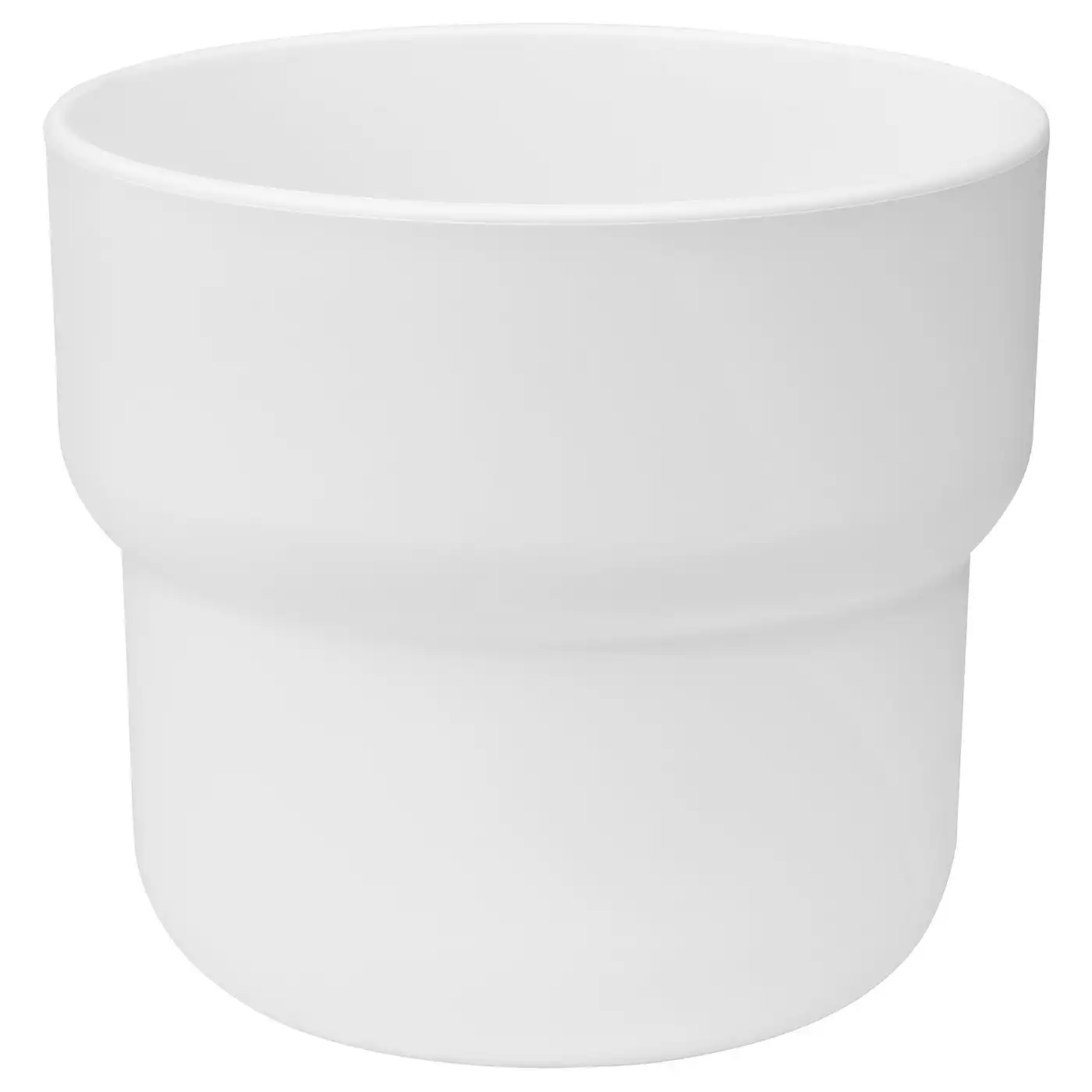 FÖRENLIG Plant pot - in/outdoor white 9 cm