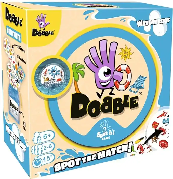 Asmodee Dobble Beach Card Game