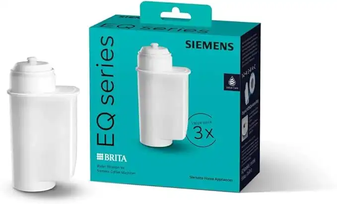 Siemens TZ70033 Water Filter for Espresso Machine TK7 3 pack
