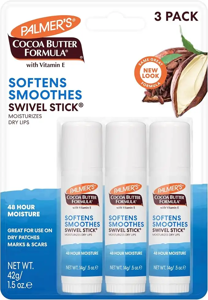 Palmer's Cocoa Butter Formula Moisturizing Swivel Stick with Vitamin E (Pack of 3)