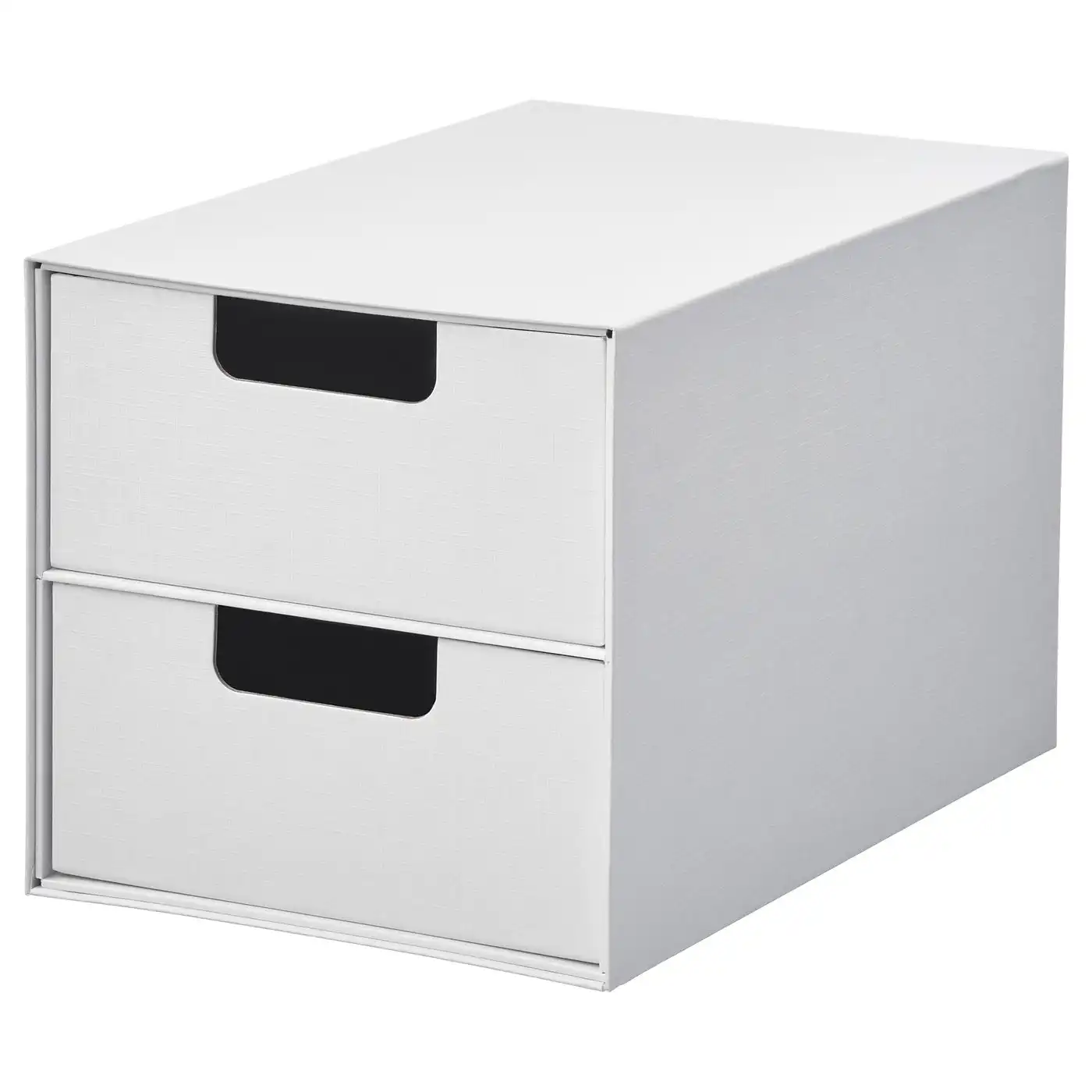FJÄDERHARV Mini chest with 2 drawers - white 16x25 cm