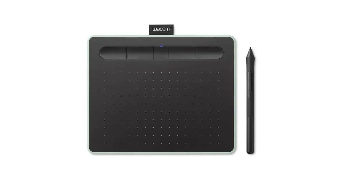 Wacom Intuos Bluetooth Creative Pen Tablet Small Pistachio