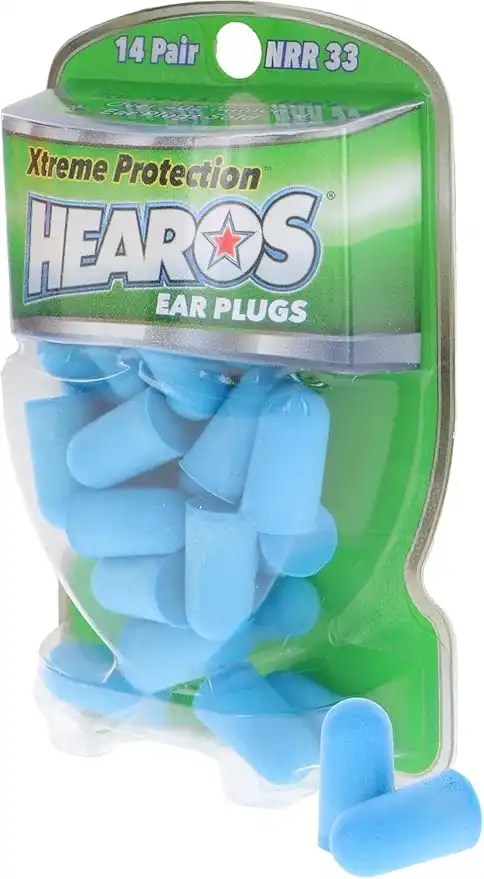Hearos Xtreme Protection Series Ear Plugs 14 Pairs (Pack of 4)