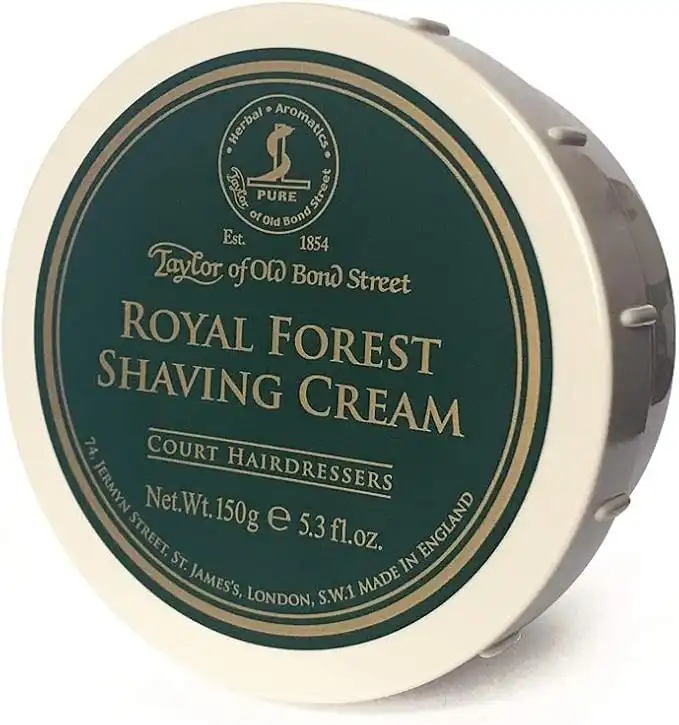 Taylor of Old Bond Street Shaving Cream Bowl 150g 5.3-Ounce (Forest)