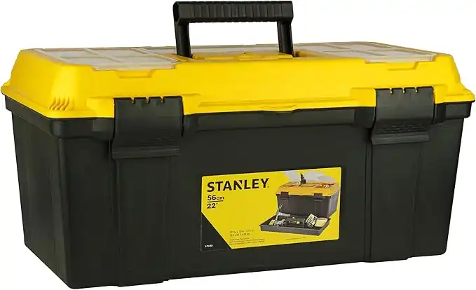 STANLEY 1-71-951 22'' Organised Maestro Tool Box with Clear top lid