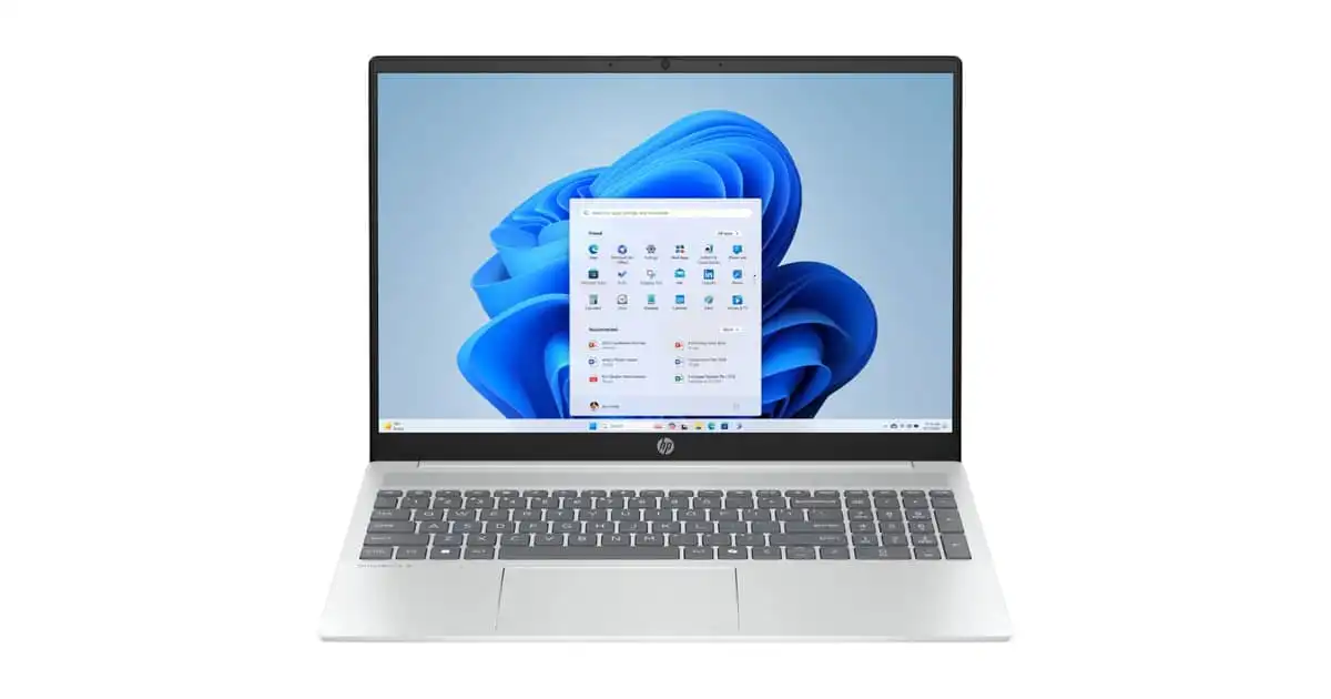 HP OmniBook 5 (2025) Laptop – 13th Gen / Intel Core i5-1334U / 16inch 2K / 512GB SSD / 16GB RAM / Shared Intel Iris Xe Graphics / Windows 11 Home / English & Arabic Keyboard / Glacier Silver / Middle East Version – [16-BA1001NE]