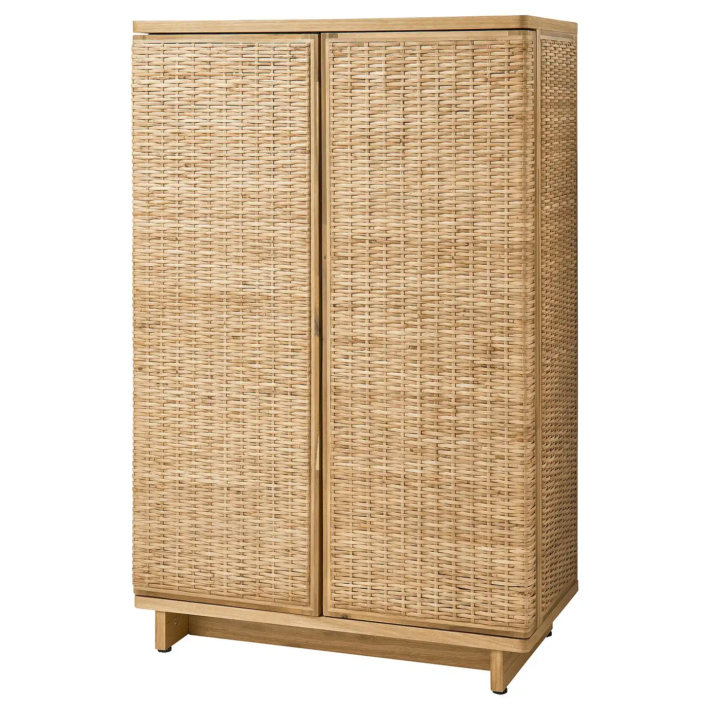 FRYKSÅS Cabinet - rattan 81x124 cm