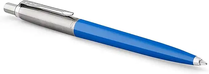 Parker Jotter Originals Gel Pen |'90s Retro Blue Finish | Medium Point (0.7 mm) | Black Ink | 1 Count