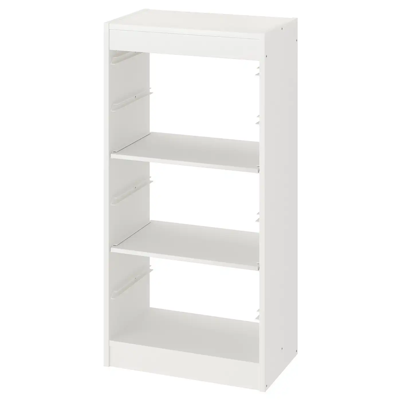 TROFAST Storage combination with shelves - white 46x30x94 cm