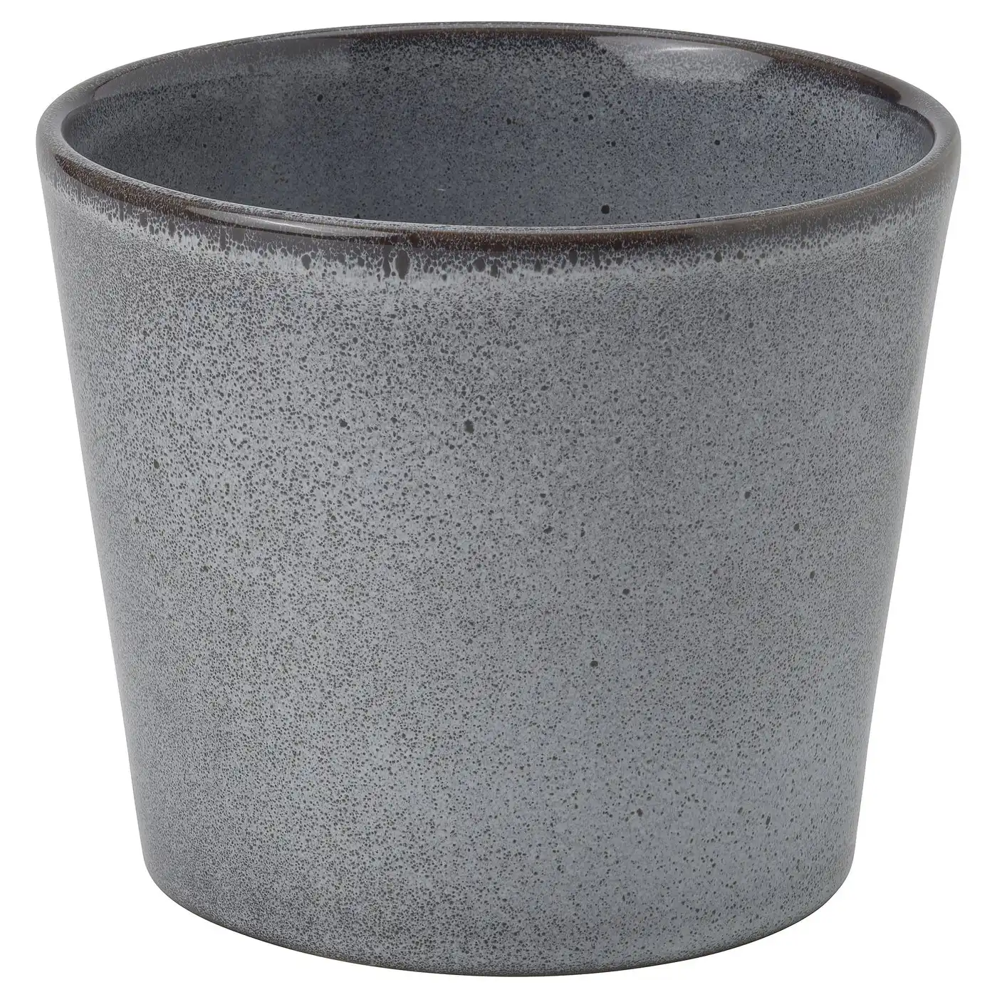 FJÄRILSBUSKE Plant pot - in/outdoor/grey 24 cm