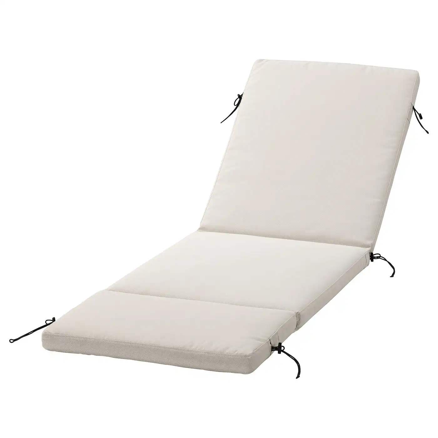 FRÖSÖN/DUVHOLMEN Sun lounger cushion - beige 190x60 cm