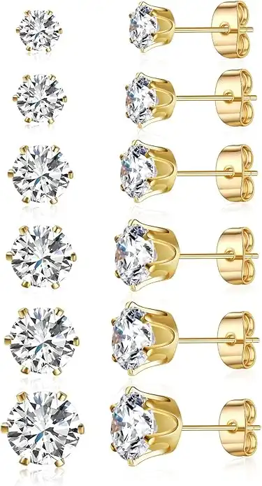 GEMSME White Gold Plated Teardrop Opal Dangle Earrings For Women