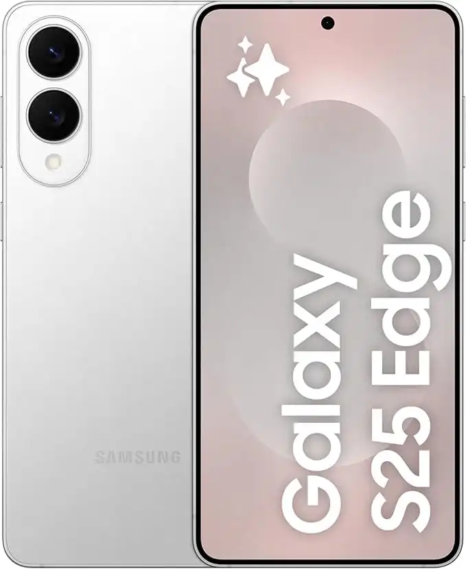 Samsung Galaxy S25 Edge AI Phone, 256GB Storage, 12GB RAM, Titanium Silver, Galaxy AI, Android Smartphone, 200MP Camera, Long Battery Life, (UAE Version)