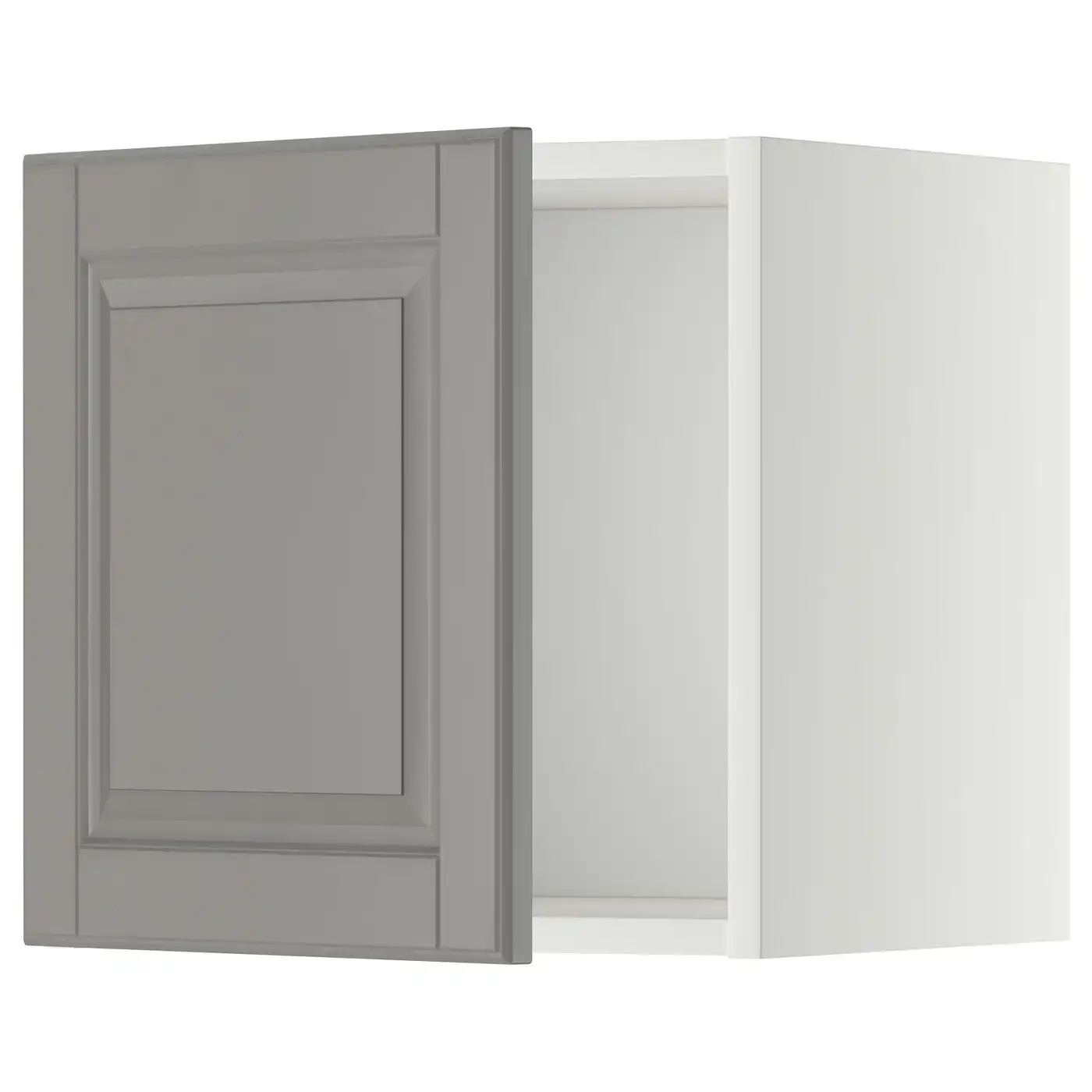 METOD Wall cabinet - white/Bodbyn grey 40x40 cm