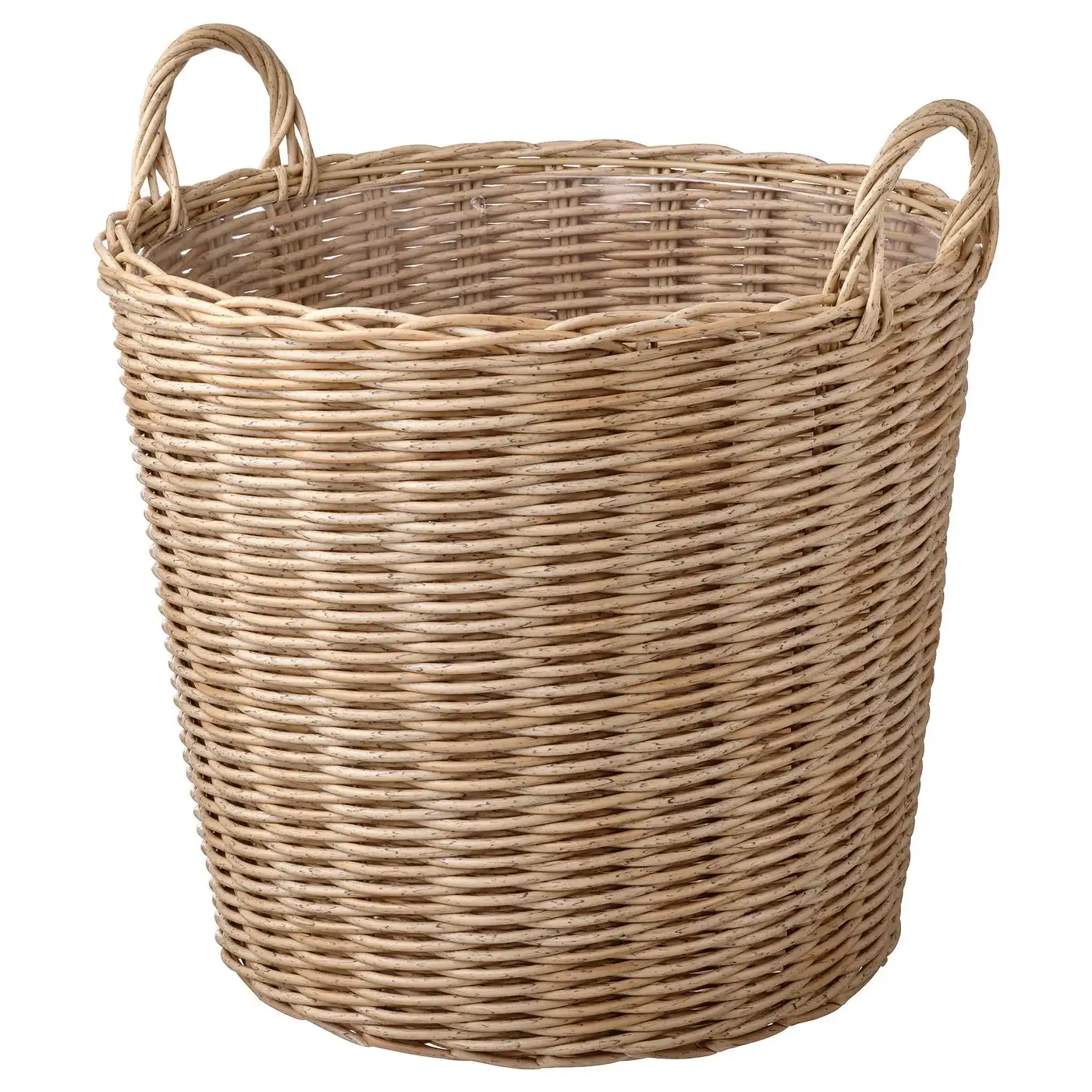 FLODBJÖRK Plant pot - in/outdoor light grey-brown 41 cm