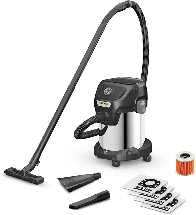 Karcher WD 3 S V-17/4/20 Anniversary Edition – Multi-Purpose Wet & Dry Vacuum Cleaner with Strong Suction