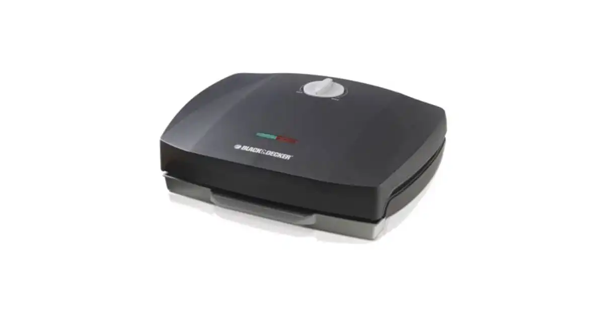 Black and Decker Indoor Grill GM1750B5