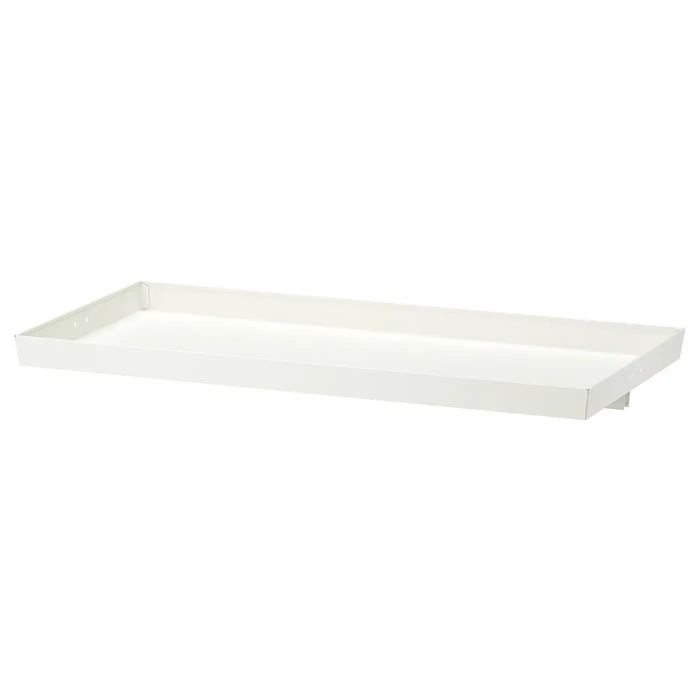 MITTZON Display shelf for frame w castors - white 80x4 cm